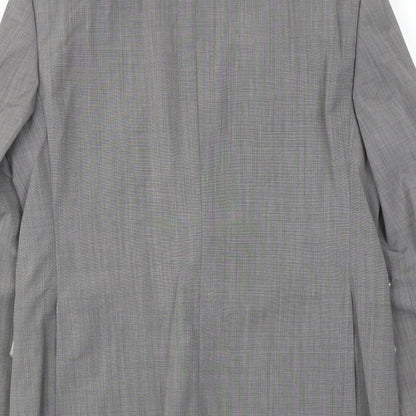 Mens UK Size 38 French Connection Regular Grey Suit Jacket