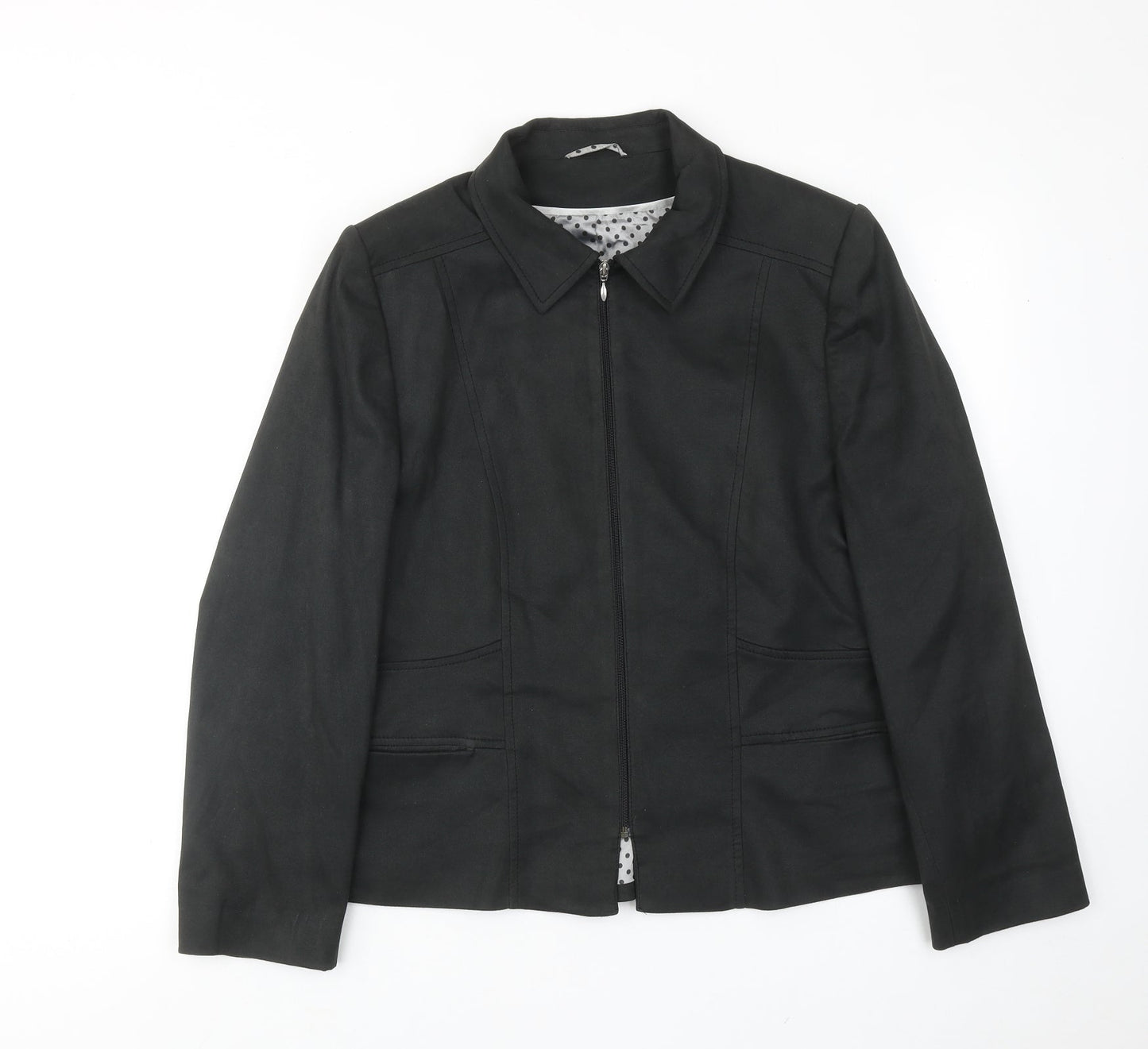 Womens UK Size 16 CC Black Jacket