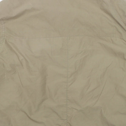 Mens UK Size L Bush Beige Jacket