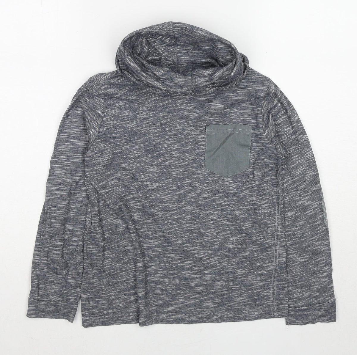 NEXT Boys Grey Cotton Pullover Sweatshirt Size 9 Years Pullover