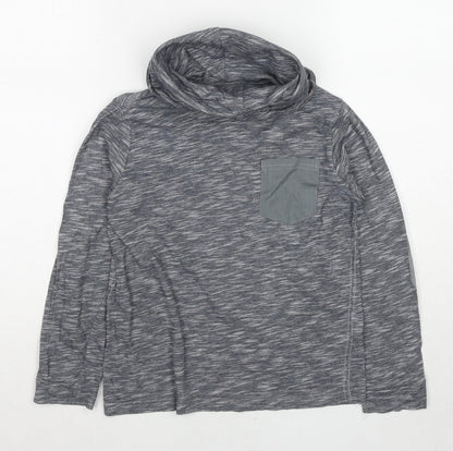 NEXT Boys Grey Cotton Pullover Sweatshirt Size 9 Years Pullover