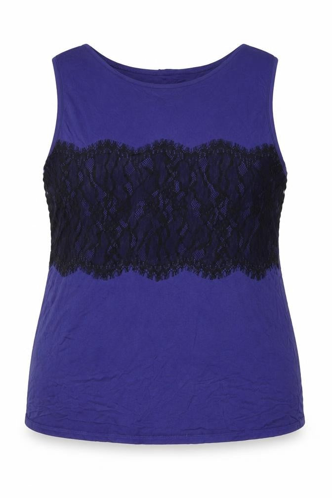Womens UK Size 16 Dorothy Perkins Purple Basic Tank