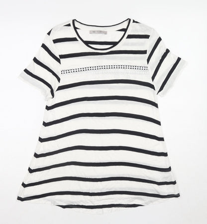Womens UK Size 8 Marks and Spencer White Basic Blouse