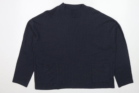 Womens UK Size 20 Marks and Spencer Blue Pullover Sweatshirt