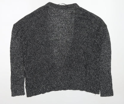 Womens UK Size S VERO MODA Black Cardigan Jumper
