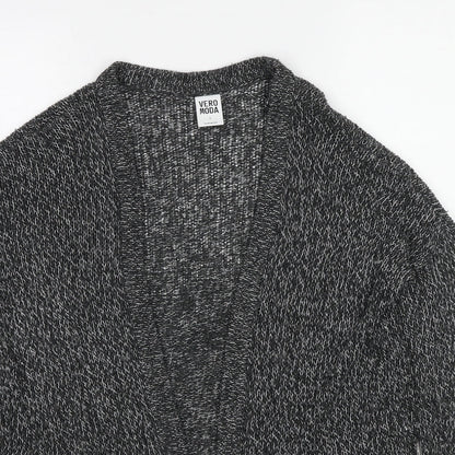 Womens UK Size S VERO MODA Black Cardigan Jumper