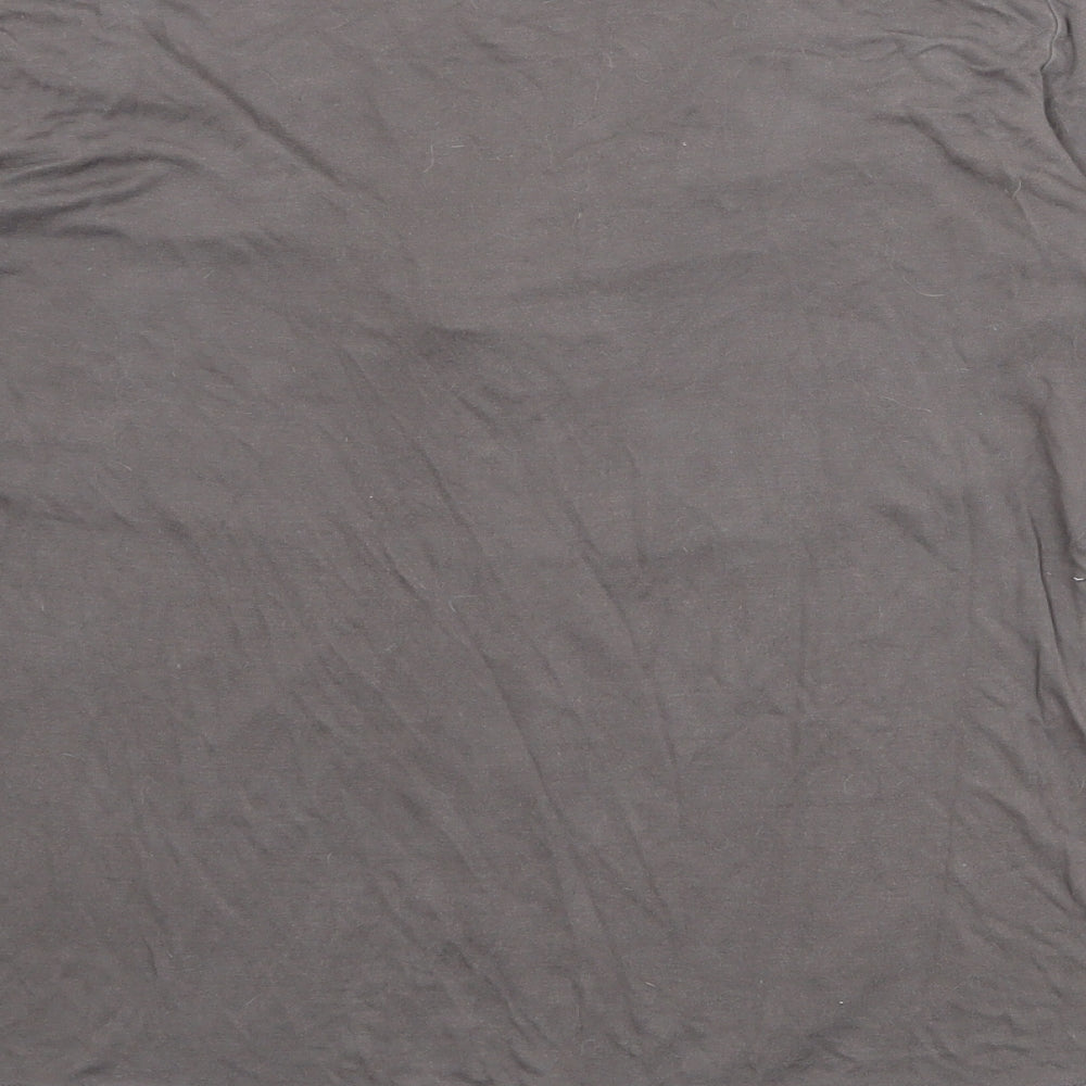 Womens UK Size L H&M Grey Basic T-Shirt