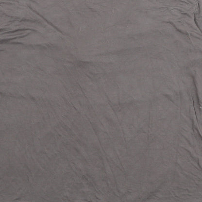 Womens UK Size L H&M Grey Basic T-Shirt