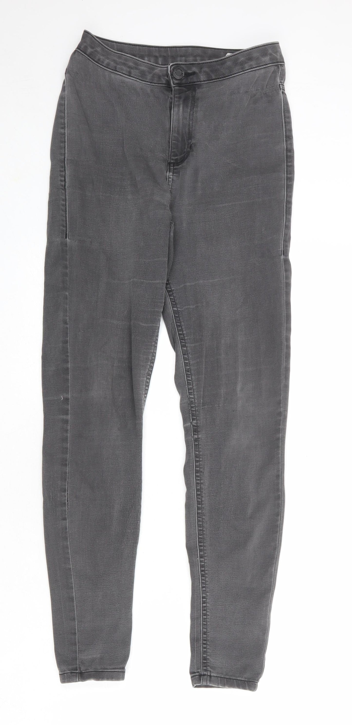 Womens UK Size 8 Marks and Spencer Regular Fit Skinny Grey Jeans
