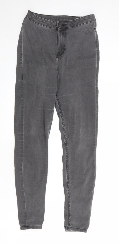 Womens UK Size 8 Marks and Spencer Regular Fit Skinny Grey Jeans