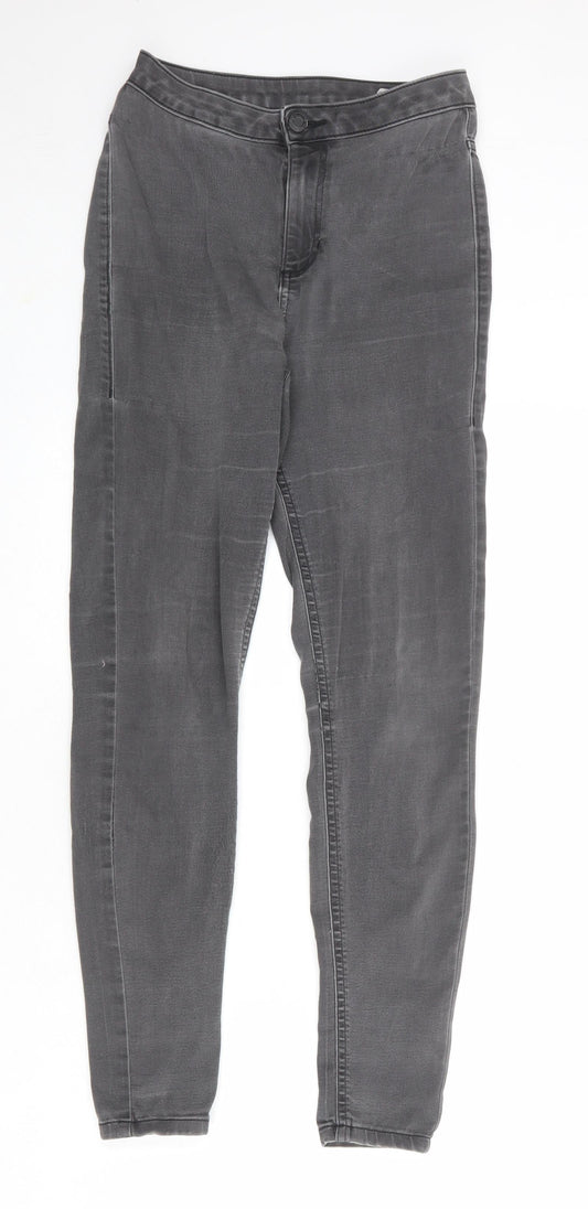 Womens UK Size 8 Marks and Spencer Regular Fit Skinny Grey Jeans