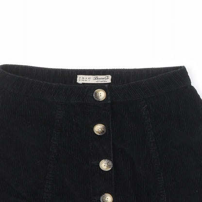 Womens UK Size 8 Denim & Co. A-Line Corduroy Skirt