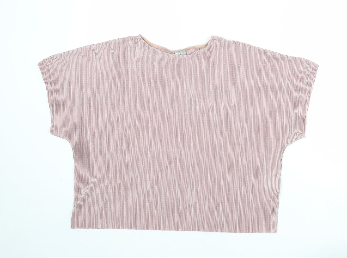 Womens UK Size 8 ASOS Pink Basic Blouse