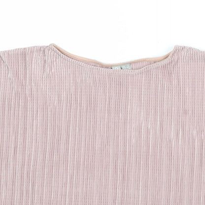 Womens UK Size 8 ASOS Pink Basic Blouse