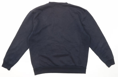 Mens UK Size L Slazenger Blue Pullover Sweatshirt