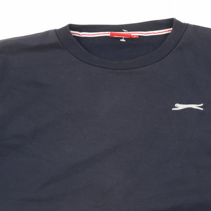 Mens UK Size L Slazenger Blue Pullover Sweatshirt