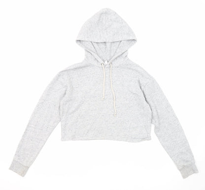 Womens UK Size XS Divided by H&M Grey Pullover Hoodie