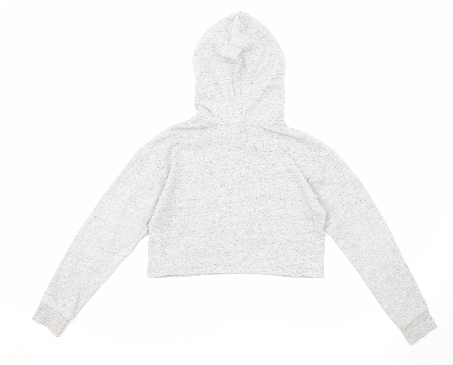 Womens UK Size XS Divided by H&M Grey Pullover Hoodie