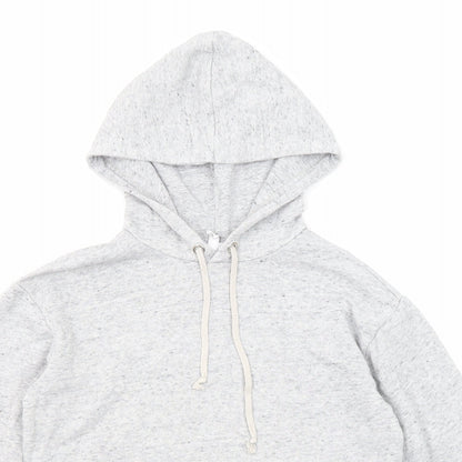 Womens UK Size XS Divided by H&M Grey Pullover Hoodie