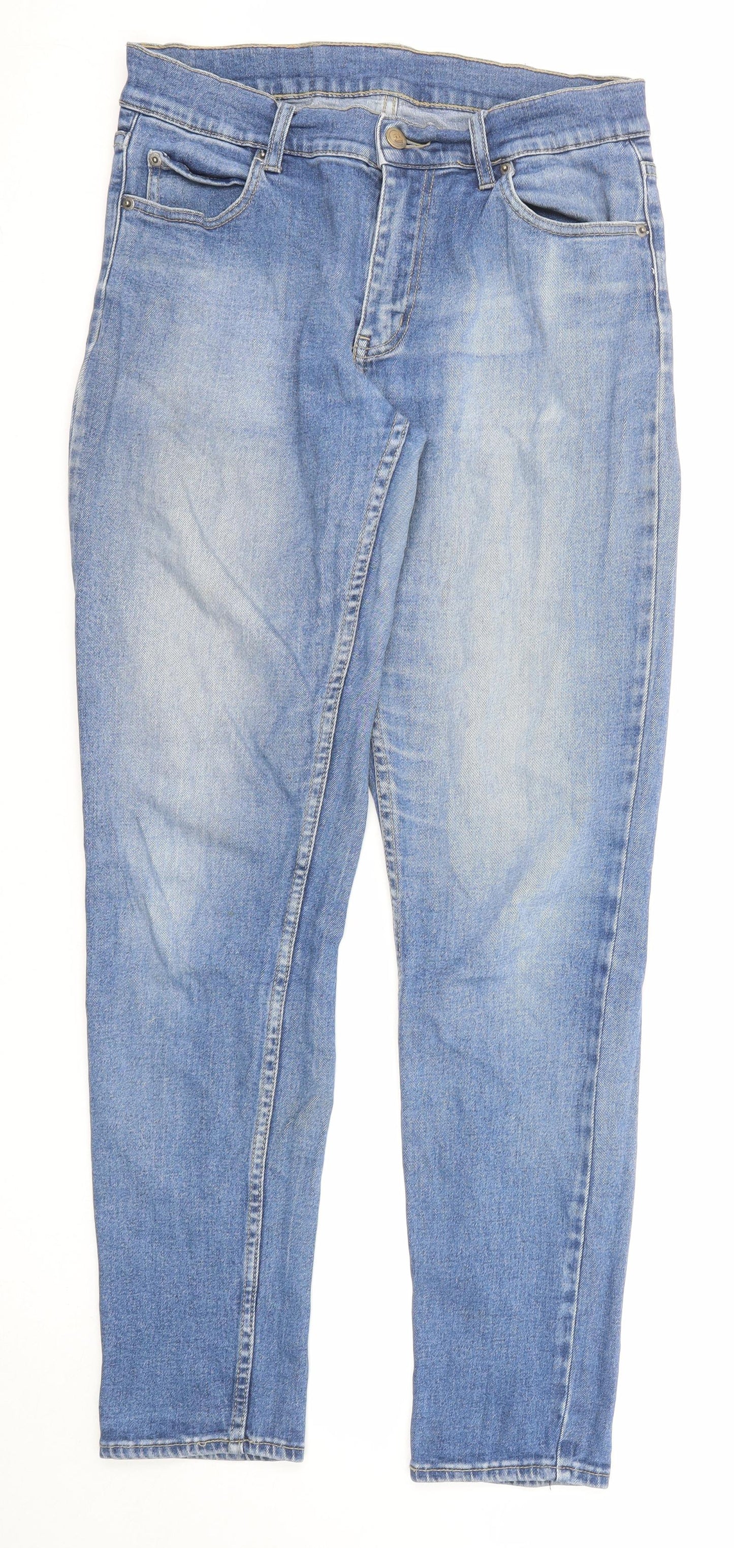 Mens UK Size 30 in Cheap Monday Regular Fit Skinny Blue Jeans