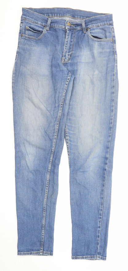 Mens UK Size 30 in Cheap Monday Regular Fit Skinny Blue Jeans