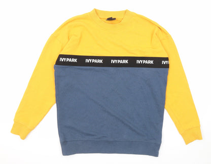 Mens UK Size XS IVY PARK Blue Pullover Sweatshirt