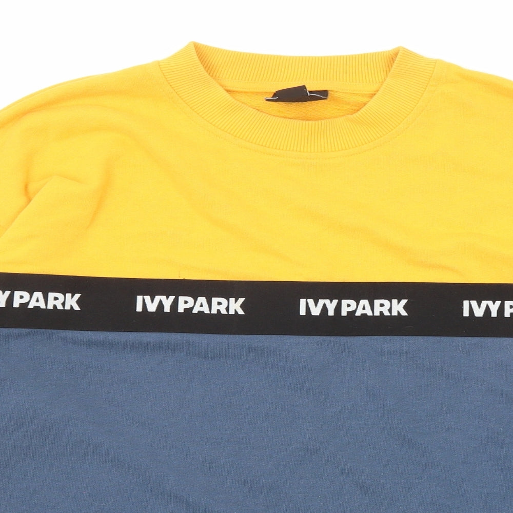 Mens UK Size XS IVY PARK Blue Pullover Sweatshirt
