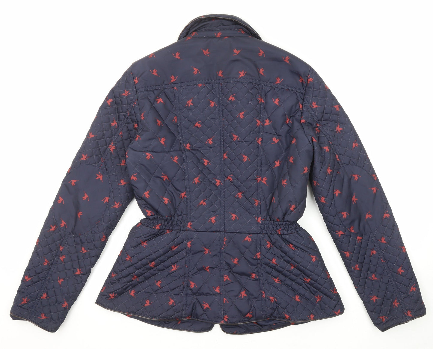 Womens UK Size 12 Monsoon Blue Quilted Coat
