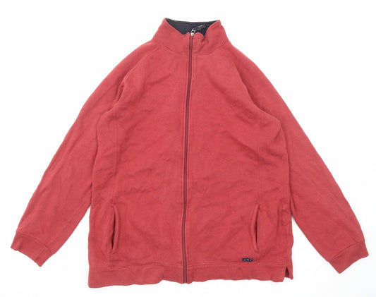 Aki Mens Red Jacket Size L Zip