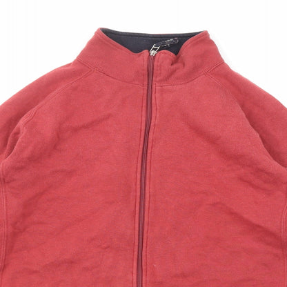 Aki Mens Red Jacket Size L Zip