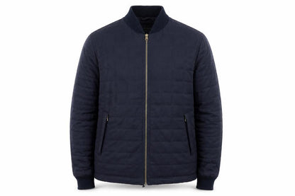 Mens UK Size L Hammond & Co Blue Quilted Coat