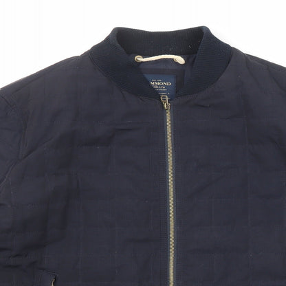 Mens UK Size L Hammond & Co Blue Quilted Coat