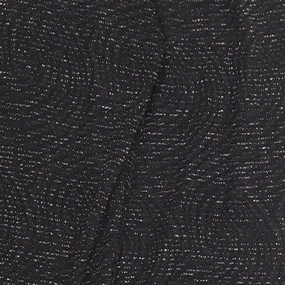 Womens UK Size S H&M Regular Fit Carrot Black Trousers
