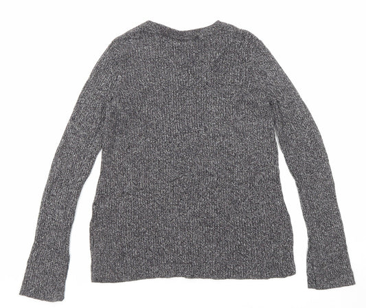 Womens UK Size 14 H&M Black Pullover Jumper