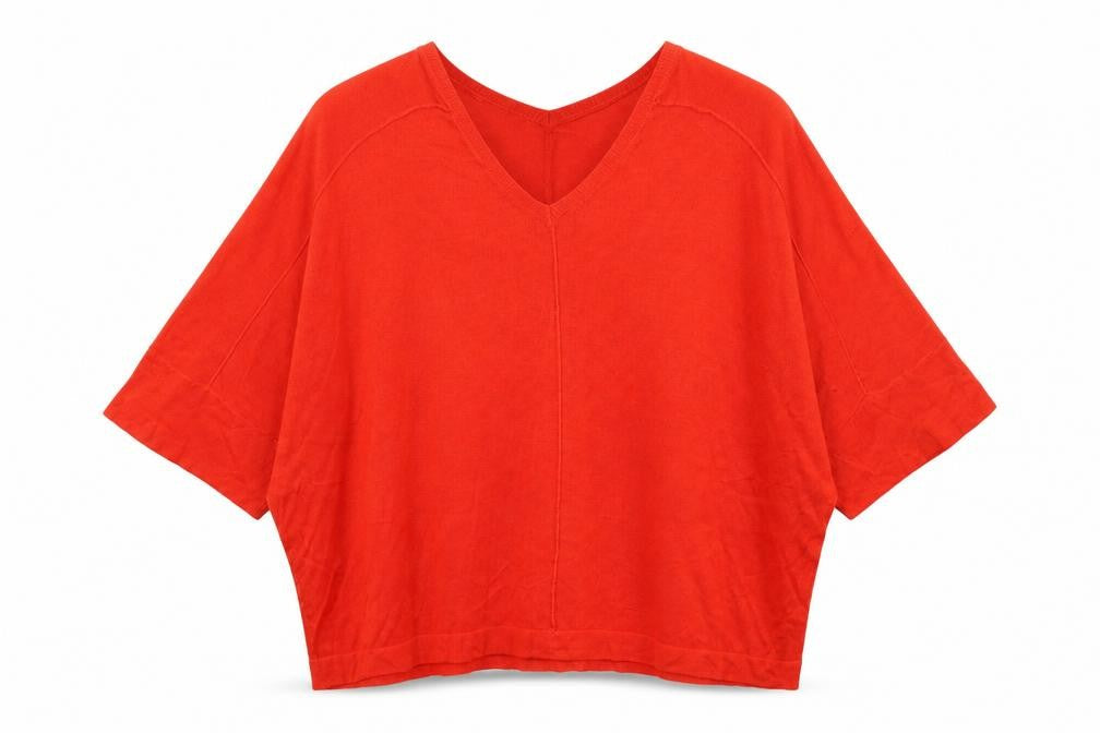 Womens UK Size M NEXT Orange Pullover Jumper