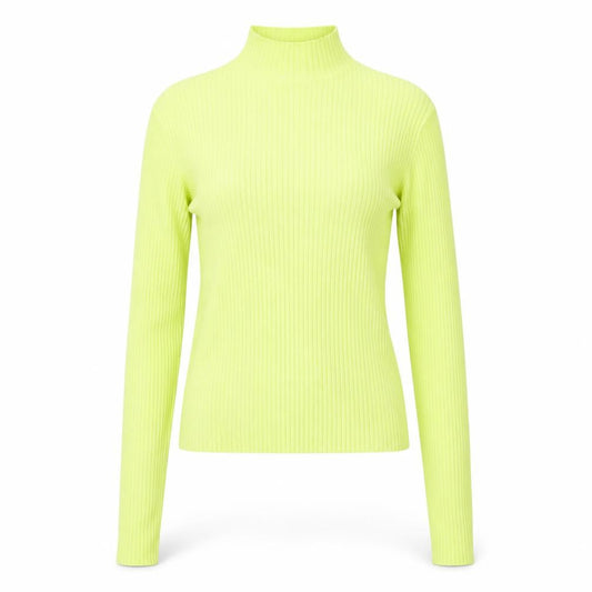 Womens UK Size S Bershka Yellow Pullover Jumper