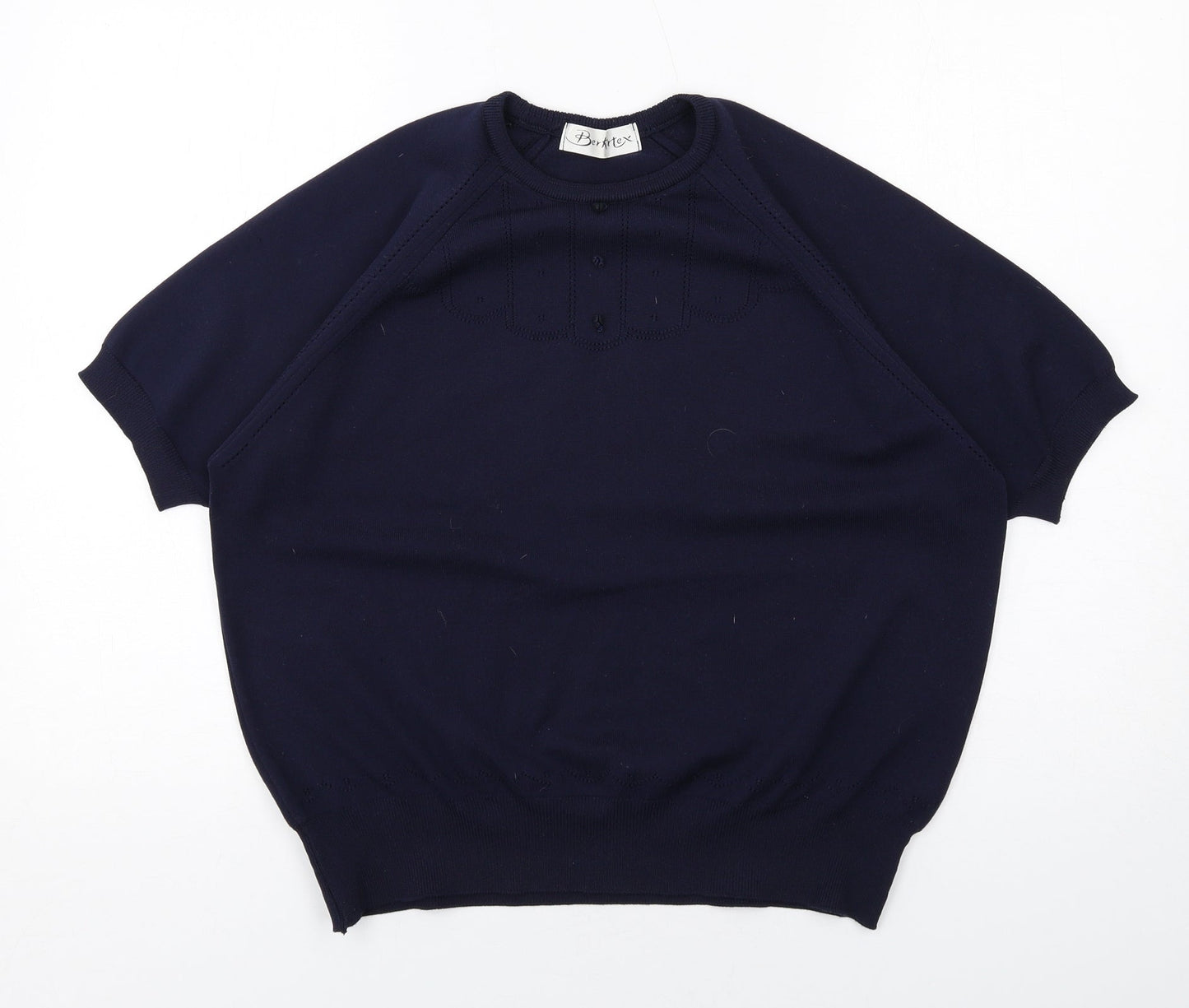 Womens UK Size 18 Berkertex Blue Pullover Jumper