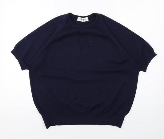 Womens UK Size 18 Berkertex Blue Pullover Jumper