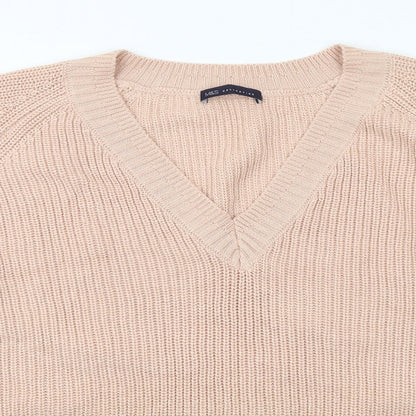 Womens UK Size 20 Marks and Spencer Orange Pullover Jumper