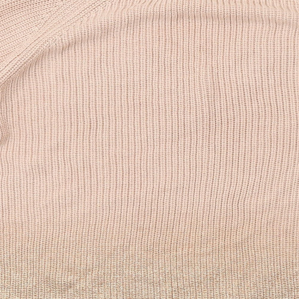 Womens UK Size 20 Marks and Spencer Orange Pullover Jumper