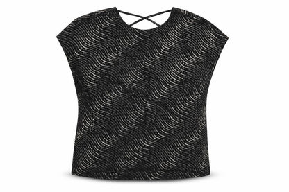 Womens UK Size XL Klass Black Basic Blouse