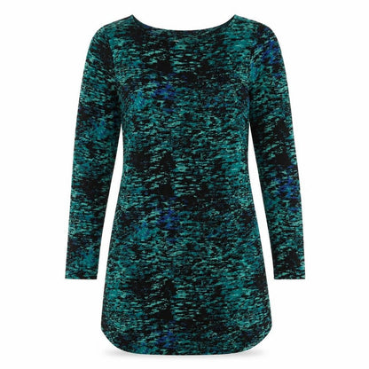 Gap Womens Green Geometric Polyester Mini Size XS Round Neck Pullover