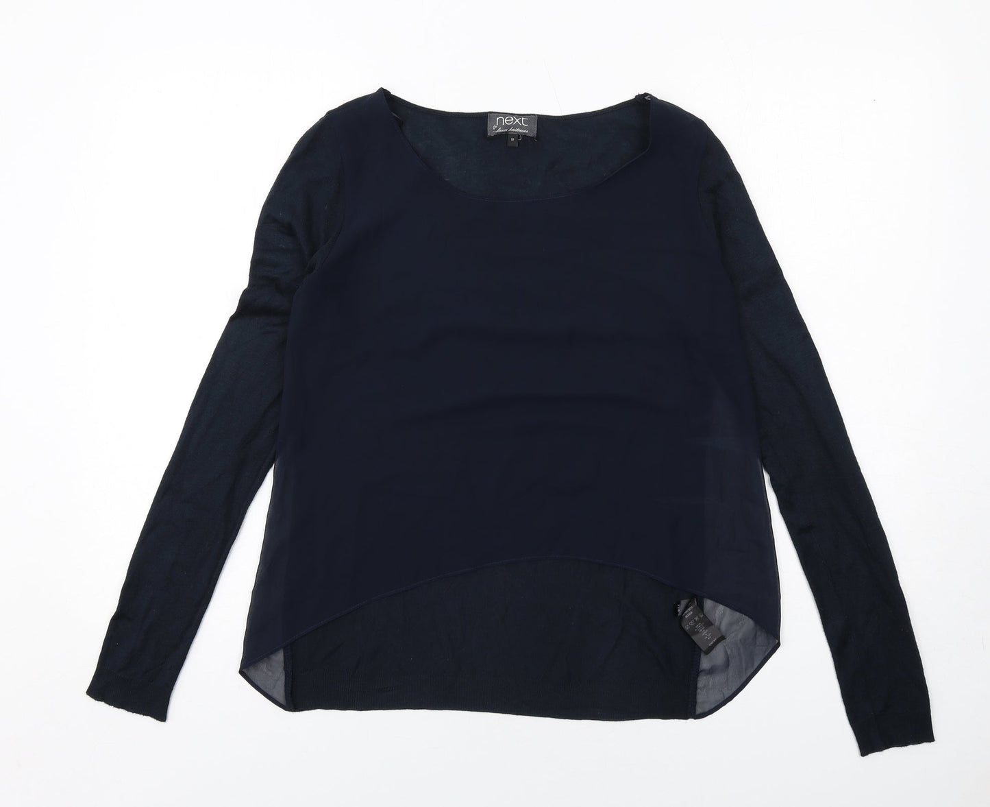 Womens UK Size 10 NEXT Blue Pullover Jumper