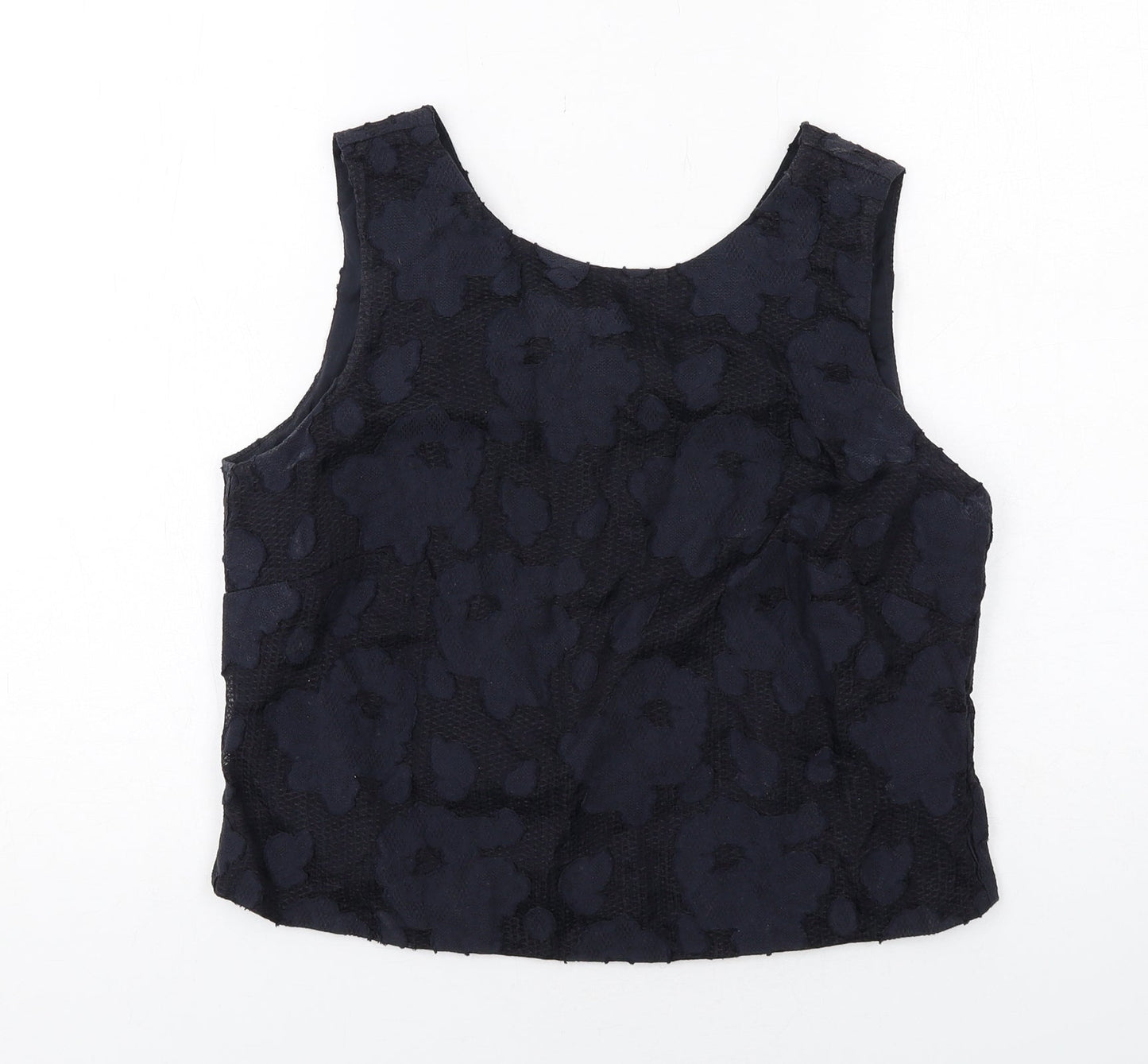 Womens UK Size 12 Marks and Spencer Blue Basic Tank