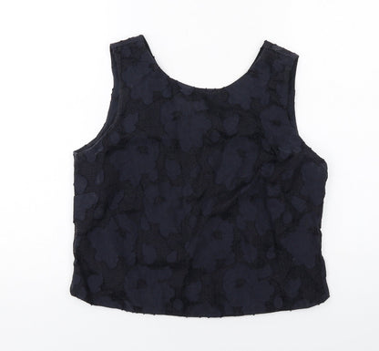 Womens UK Size 12 Marks and Spencer Blue Basic Tank