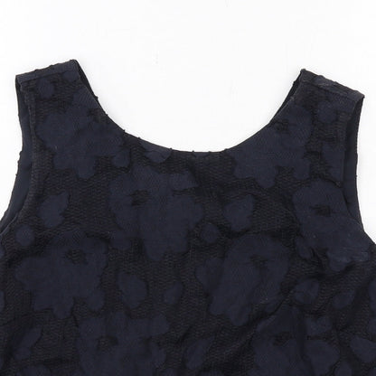 Womens UK Size 12 Marks and Spencer Blue Basic Tank