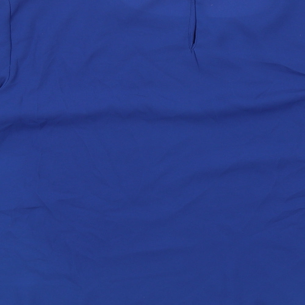 Womens UK Size S Pull&Bear Blue Basic Blouse