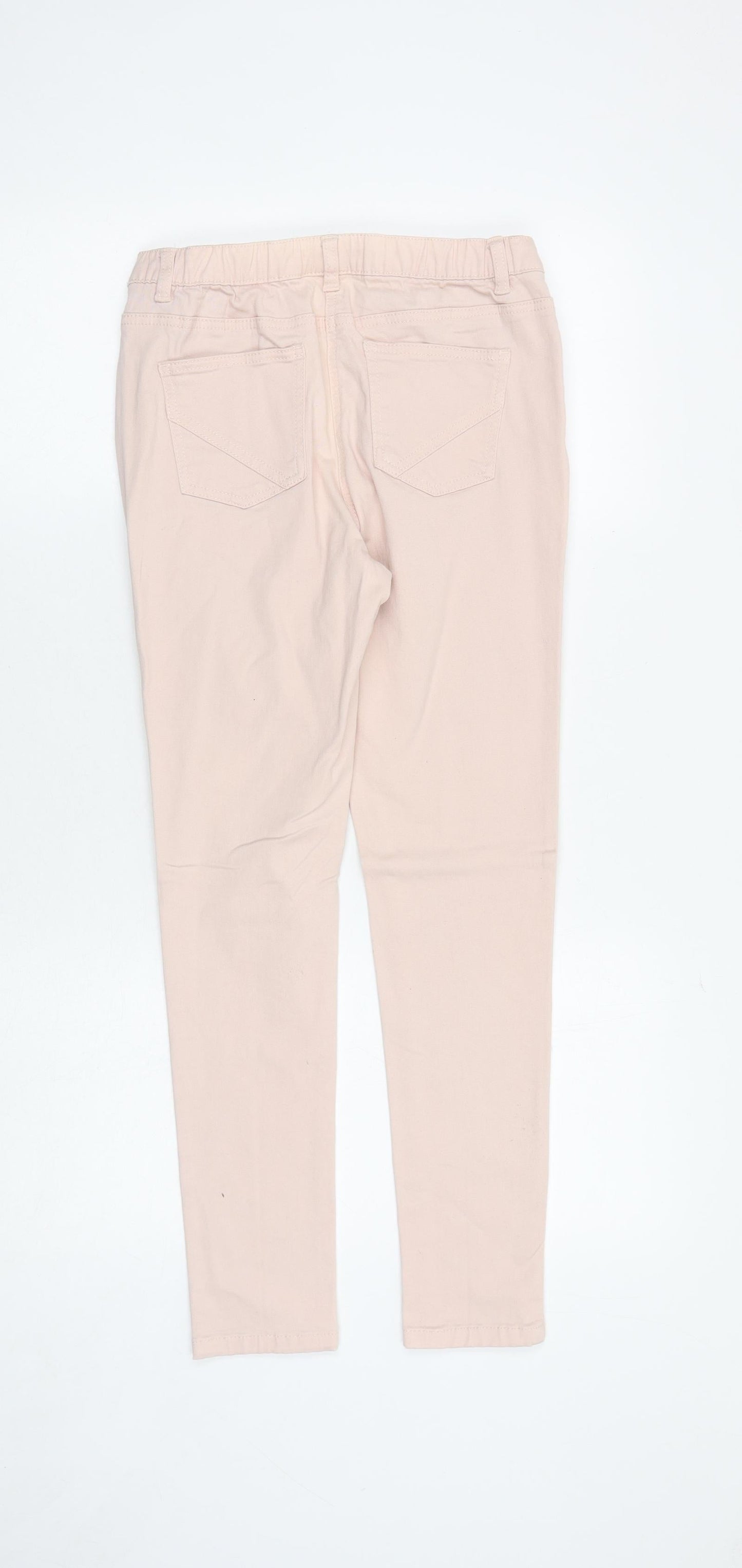 NEXT Girls Pink Cotton Jegging Jeans Size 13 Years Regular