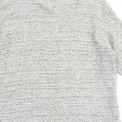 Womens UK Size S H&M Grey Basic Blouse