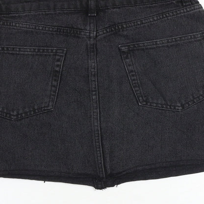 Womens UK Size 10 Denim & Co. Mini Denim Skirt